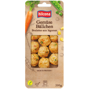 Hilcona Gemüse Bällchen, frittiert, 200 g