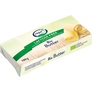 Züger Bio Butter, laktosefrei, 100 g