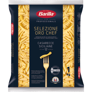 Barilla Selezione Oro Chef Casarecce Siciliane, n°187, 12 x 1 kg Barilla Selezione Oro Chef Casarecce Siciliane, n°187, 12 x 1 kg