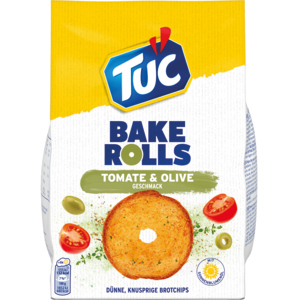 Tuc Bake Rolls Tomate & Olive, 150 g
