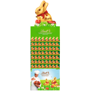 Display Lindt Goldhasen, Milch, 448 Stück zu 50 g Display Lindt Goldhasen, Milch, 448 Stück zu 50 g