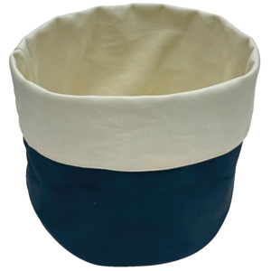Stronghold Brotbeutel Ø 20cm, aussen schwarz, innen beige