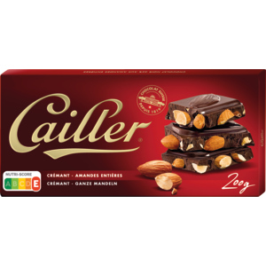 Cailler Crémant / ganze Mandel, 2 x 200 g