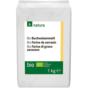 Natura Bio Buchweizenmehl, 1 kg Natura Bio Buchweizenmehl, 1 kg