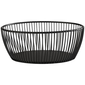 APS Svart Korb oval 20 x 15 H 8 cm