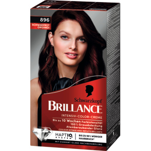 Brillance Schwarzrot Organdi 896 Brillance Schwarzrot Organdi 896