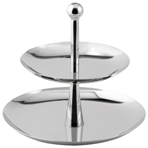 Weis Etagère 2 stöckig, Inox