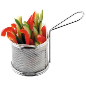 Weis Mini Snackholder, inox rund