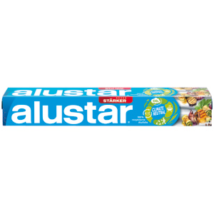 Alustar Aluminiumfolie Stärker 30 cm x 15 m x 15 µm Pack zu 6 Stück Alustar Aluminiumfolie Stärker 30 cm x 15 m x 15 µm Pack zu 6 Stück