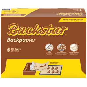 Backstar Backpapier Profi Bäckernorm 60 x 40 cm Pack zu 300 Bogen Backstar Backpapier Profi Bäckernorm 60 x 40 cm Pack zu 300 Bogen
