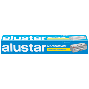 Alustar Aluminiumfolie Refill für Jet Cut Inox 30 cm x 70 m