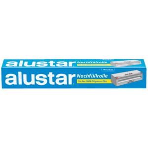 Alustar Aluminiumfolie Refill für Jet Cut Inox 45 cm x 70 m Alustar Aluminiumfolie Refill für Jet Cut Inox 45 cm x 70 m