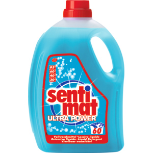 Sentimat Vollwaschmittel ultra, flüssig, 4l Sentimat Vollwaschmittel ultra, flüssig, 4l
