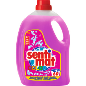 Sentimat Vollwaschmittel ultra, flüssig, Color, 4 l Sentimat Vollwaschmittel ultra, flüssig, Color, 4 l