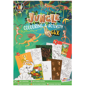 Malbuch Jungle