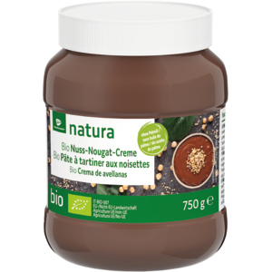 Natura Bio Nuss-Nougat-Creme, 750 g Natura Bio Nuss-Nougat-Creme, 750 g