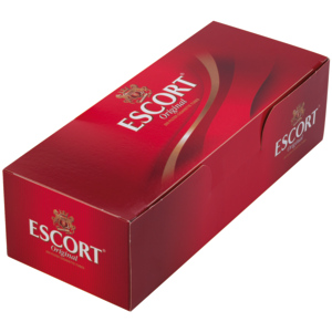 Escort Original Cigaretten Hülsen, 5 Stangen zu 200 Stück