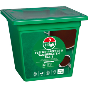 Hügli Basissauce für Fleischpfeffer und Sauerbraten, 1,1 kg