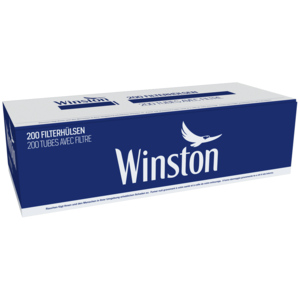 Winston Blue Tubes Pack 5 x 200 Stück