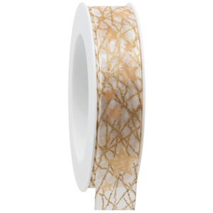 Geschenkband Gold 18 m x 25 mm