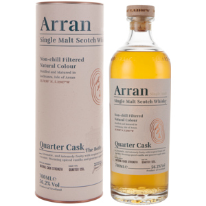 Whisky Arran Quarter Cask The Bothy 56.2% Vol., Flasche zu 70 cl Whisky Arran Quarter Cask The Bothy 56.2% Vol., Flasche zu 70 cl