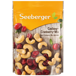Seeberger Cashew-Cranberry Mix, 150 g