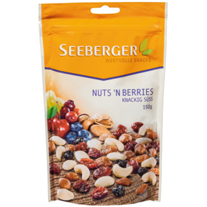 Seeberger Nuts 'n berries, 150 g Seeberger Nuts 'n berries, 150 g