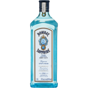 Bombay Sapphire Gin 40% Vol., Flasche zu 175 cl Bombay Sapphire Gin 40% Vol., Flasche zu 175 cl