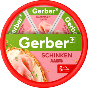 Gerber mit Schinken, 6er, 5 x 200 g