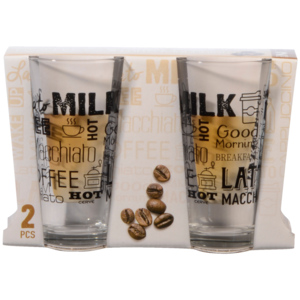 Cerve Latte Macchiato Becher 35 cl, Pack zu 2 Stück Cerve Latte Macchiato Becher 35 cl, Pack zu 2 Stück