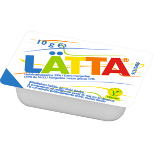 Lätta Halbfettmargarine Portionen, Becher, 100 x 10 g