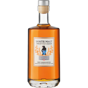 Säntis Malt Fruit Liqueur Apricot 35% Vol., Karton zu 6 Flaschen x 50 cl Säntis Malt Fruit Liqueur Apricot 35% Vol., Karton zu 6 Flaschen x 50 cl