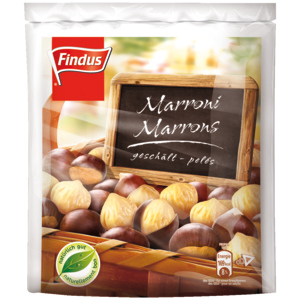 Findus Marroni ganz geschält, TK, 300 g Findus Marroni ganz geschält, TK, 300 g