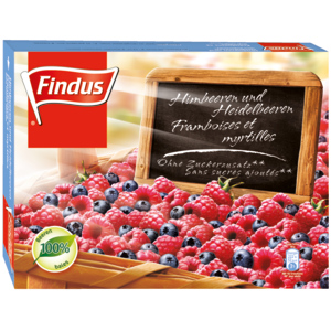Findus Himbeeren/Heidelbeeren ungez, TK, 200 g