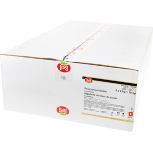 Poulet Brust Geschnetzeltes mariniert, tiefgekühlt, 5 x 2 kg Poulet Brust Geschnetzeltes mariniert, tiefgekühlt, 5 x 2 kg