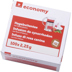 Economy Hagebuttentee, ohne Faden, 100 Beutel Economy Hagebuttentee, ohne Faden, 100 Beutel