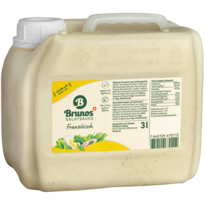 Bruno's Salatsauce französisch, 3 l
