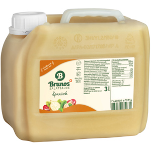 Bruno's Salatsauce spanisch, 3 l Bruno's Salatsauce spanisch, 3 l