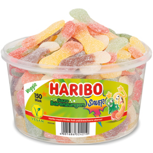 Haribo Saure Bärenzungen, vegan, 150 Stück