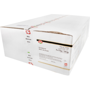 Bell Poulet Brust, tiefgekühlt, 80-220 g, 5 x 2 kg Bell Poulet Brust, tiefgekühlt, 80-220 g, 5 x 2 kg