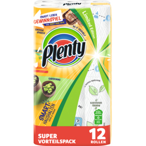Plenty Papier de ménage, Limited Edition, 45 feuilles, 12 ro