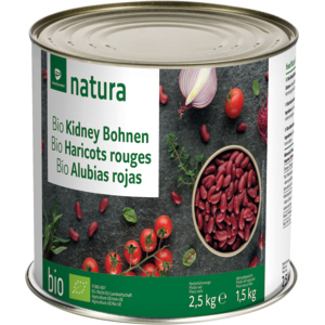 Natura Bio Kidney Bohnen, 2,5 kg Natura Bio Kidney Bohnen, 2,5 kg