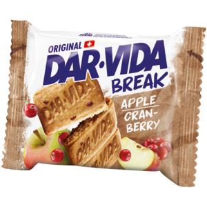 Dar-Vida Break Cranberry & Apple, 20 x 44 g, 1 Pocket-Pack Dar-Vida Break Cranberry & Apple, 20 x 44 g, 1 Pocket-Pack