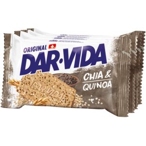Dar-Vida extra fin Chia & Quinoa, 10 x 4 x 46 g Dar-Vida extra fin Chia & Quinoa, 10 x 4 x 46 g