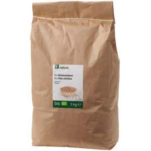 Natura Bio Kichererbsen, 5 kg Natura Bio Kichererbsen, 5 kg