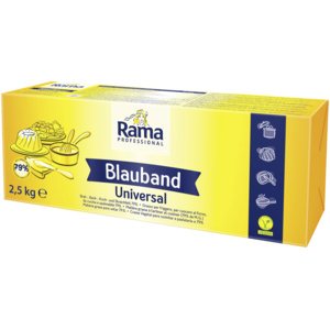 Rama Blauband Margarine, 4 x 2,5 kg Rama Blauband Margarine, 4 x 2,5 kg