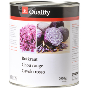 Quality Rotkraut, 2,95 kg