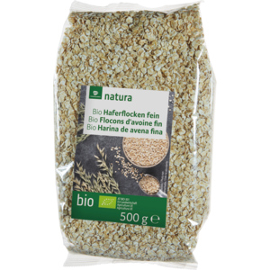 Natura Bio Haferflocken fein, 10 x 500 g Natura Bio Haferflocken fein, 10 x 500 g