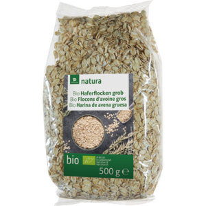 Natura Bio Haferflocken grob, 10 x 500 g Natura Bio Haferflocken grob, 10 x 500 g