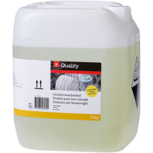 Quality Detersivo per lavastoviglie, con cloro, 25 kg